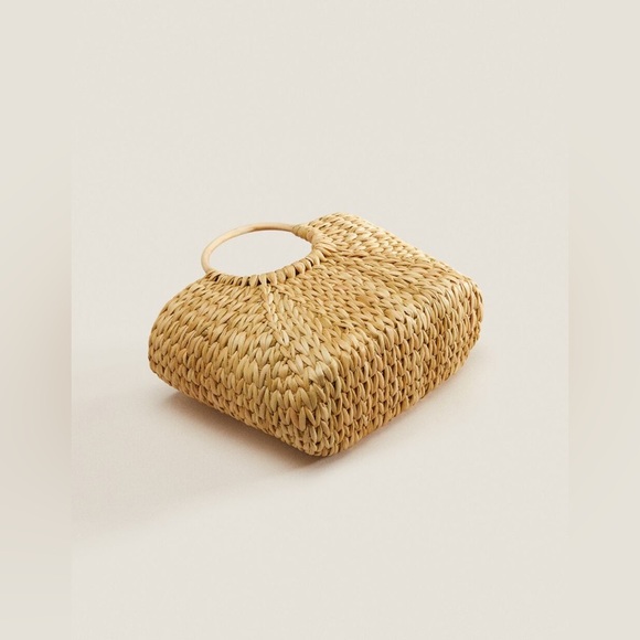 Mini Rattan Tote Bag - Picture 5 of 6